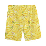 Ripe Banana Pattern Print Men's Sports Shorts