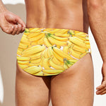 Ripe Banana Pattern Print Men's Swim Briefs