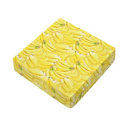 Ripe Banana Pattern Print Outdoor Seat Cushion Cover