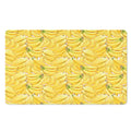 Ripe Banana Pattern Print Polyester Doormat