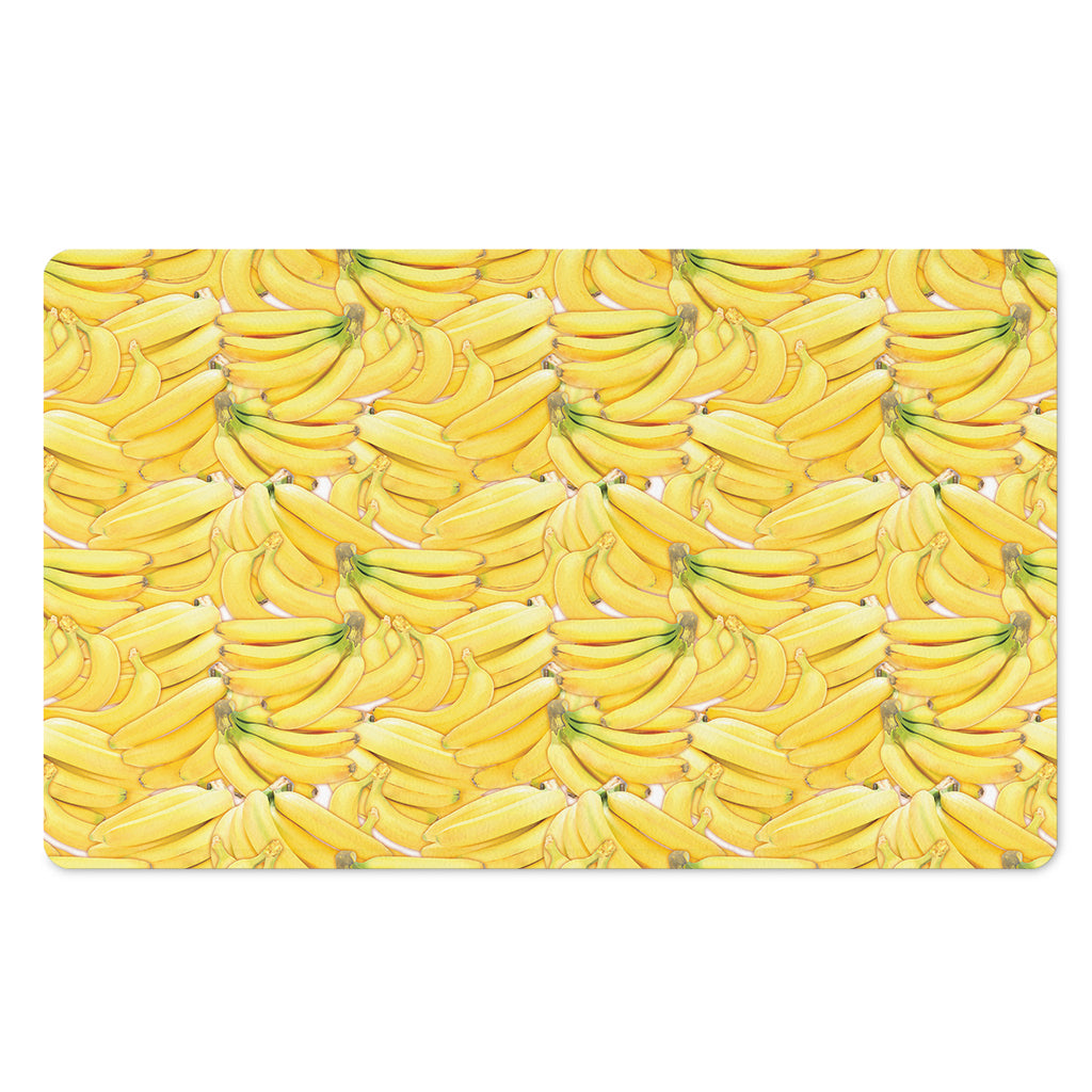 Ripe Banana Pattern Print Polyester Doormat