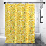 Ripe Banana Pattern Print Premium Shower Curtain