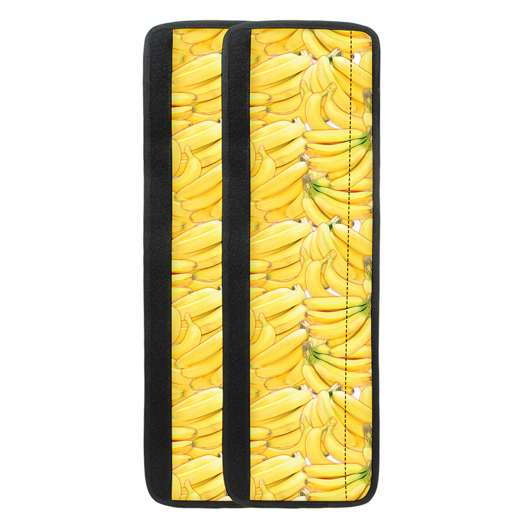 Ripe Banana Pattern Print Refrigerator Handle Covers