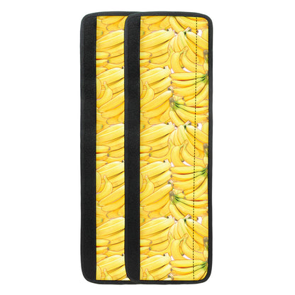 Ripe Banana Pattern Print Refrigerator Handle Covers