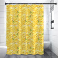 Ripe Banana Pattern Print Shower Curtain