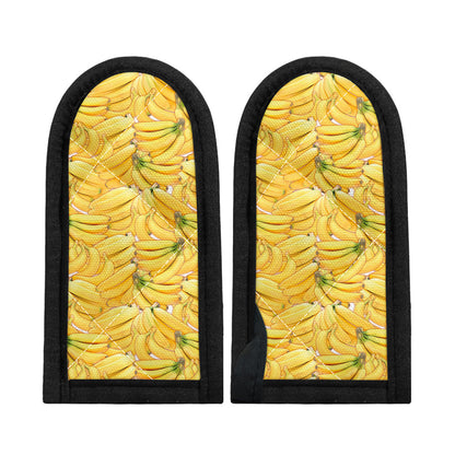 Ripe Banana Pattern Print Skillet Handle Cover