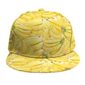 Ripe Banana Pattern Print Snapback Cap
