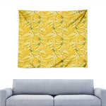 Ripe Banana Pattern Print Tapestry