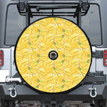 Ripe Banana Pattern Print Tire Cover With Camera Hole