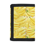 Ripe Banana Pattern Print Trifold Wallet