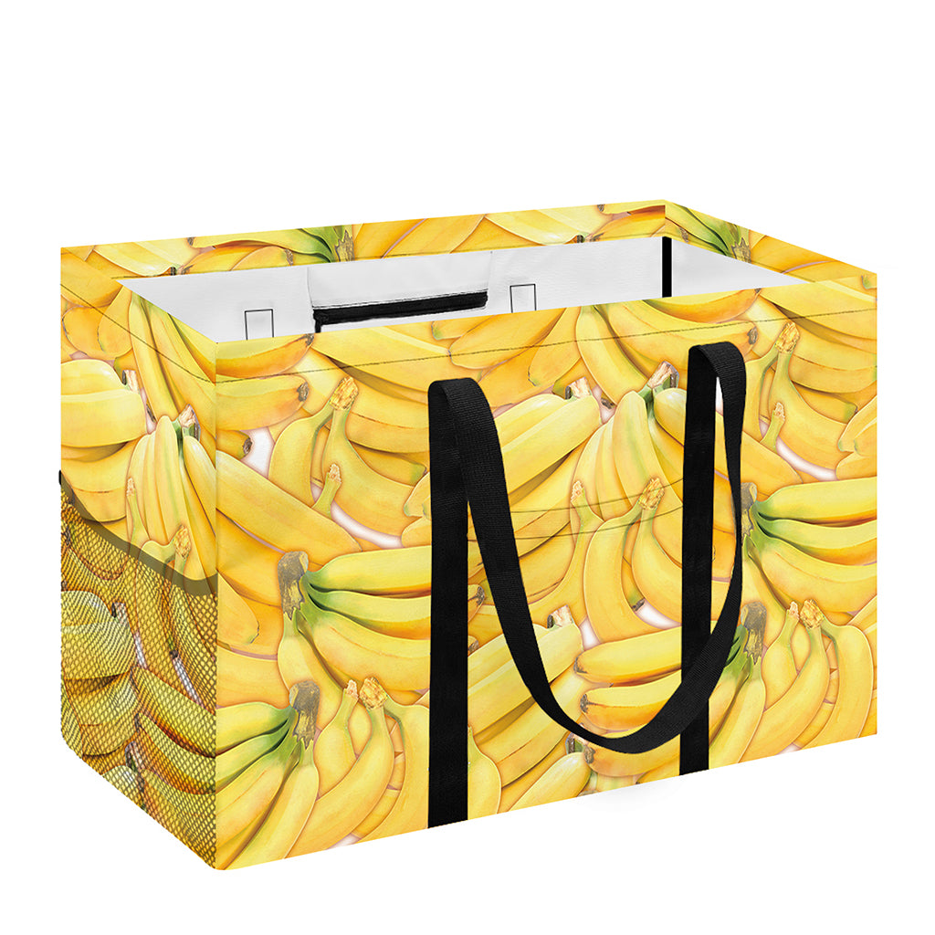 Ripe Banana Pattern Print Utility Tote Bag