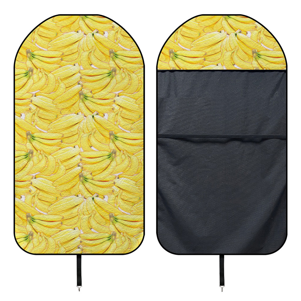Ripe Banana Pattern Print Waterproof Car Seat Cover
