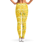 Ripe Banana Pattern Print Women's Leggings