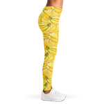 Ripe Banana Pattern Print Women's Leggings
