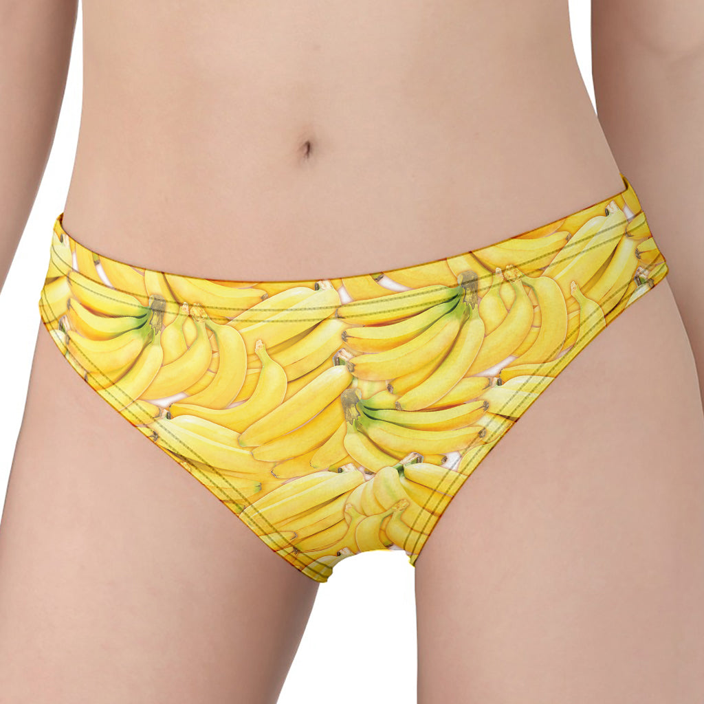 Ripe Banana Pattern Print Women's Panties