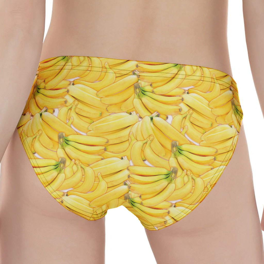 Ripe Banana Pattern Print Women's Panties