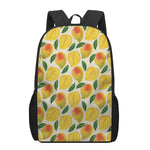 Ripe Mango Fruit Pattern Print 17 Inch Backpack