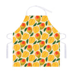 Ripe Mango Fruit Pattern Print Adjustable Apron