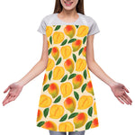 Ripe Mango Fruit Pattern Print Adjustable Apron