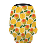 Ripe Mango Fruit Pattern Print Baby Seat Cover