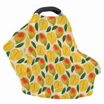 Ripe Mango Fruit Pattern Print Baby Seat Cover