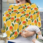 Ripe Mango Fruit Pattern Print Baby Seat Cover