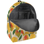 Ripe Mango Fruit Pattern Print Backpack