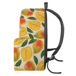Ripe Mango Fruit Pattern Print Backpack