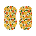Ripe Mango Fruit Pattern Print Bar Stool Covers