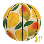 Ripe Mango Fruit Pattern Print Basketball