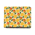 Ripe Mango Fruit Pattern Print Bifold Wallet