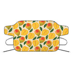 Ripe Mango Fruit Pattern Print Car Windshield Snow Cover