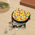 Ripe Mango Fruit Pattern Print Coin Purse
