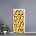 Ripe Mango Fruit Pattern Print Door Sticker