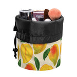 Ripe Mango Fruit Pattern Print Drawstring Makeup Bag