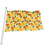Ripe Mango Fruit Pattern Print Flag
