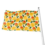 Ripe Mango Fruit Pattern Print Flag
