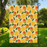 Ripe Mango Fruit Pattern Print Garden Flag