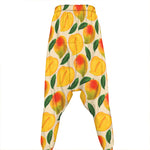 Ripe Mango Fruit Pattern Print Hammer Pants