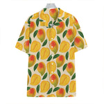 Ripe Mango Fruit Pattern Print Hawaiian Shirt