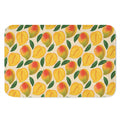 Ripe Mango Fruit Pattern Print Indoor Door Mat