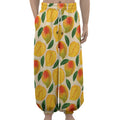 Ripe Mango Fruit Pattern Print Lantern Pants