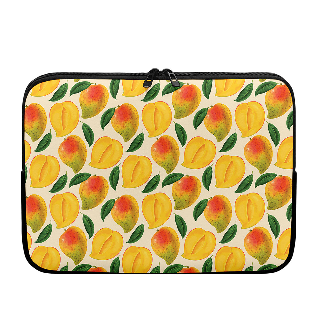 Ripe Mango Fruit Pattern Print Laptop Sleeve