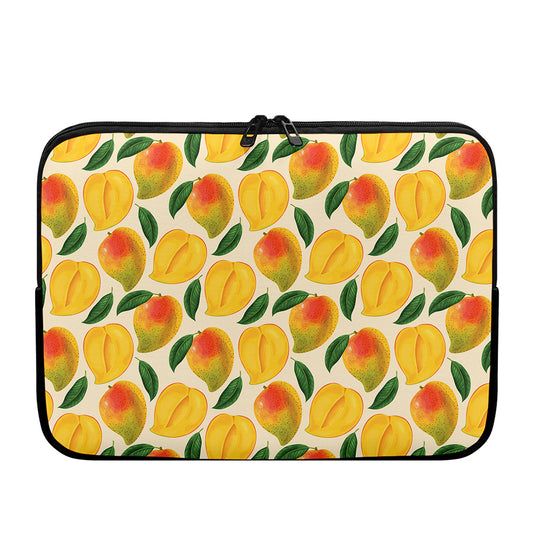 Ripe Mango Fruit Pattern Print Laptop Sleeve