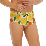 Ripe Mango Fruit Pattern Print Men's Briefs