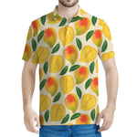 Ripe Mango Fruit Pattern Print Men's Polo Shirt