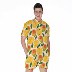 Ripe Mango Fruit Pattern Print Men's Rompers