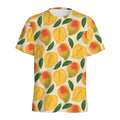 Ripe Mango Fruit Pattern Print Men's Athletic T-Shirt