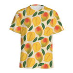 Ripe Mango Fruit Pattern Print Men's Sports T-Shirt