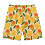 Ripe Mango Fruit Pattern Print Men's Swim Trunks